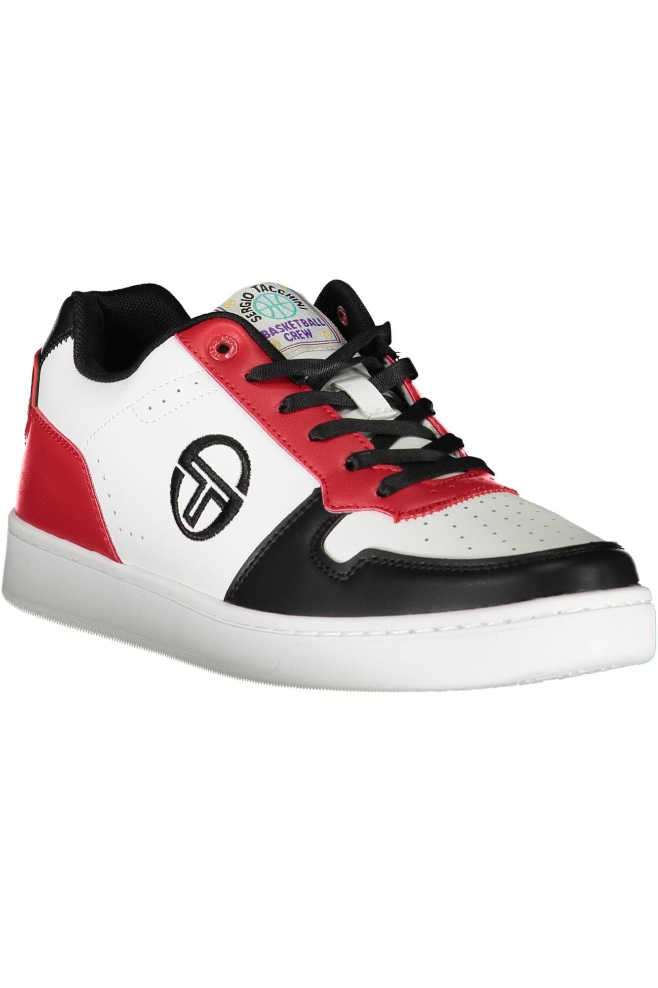 White Polyester Men Sneaker - SEHABRANDS