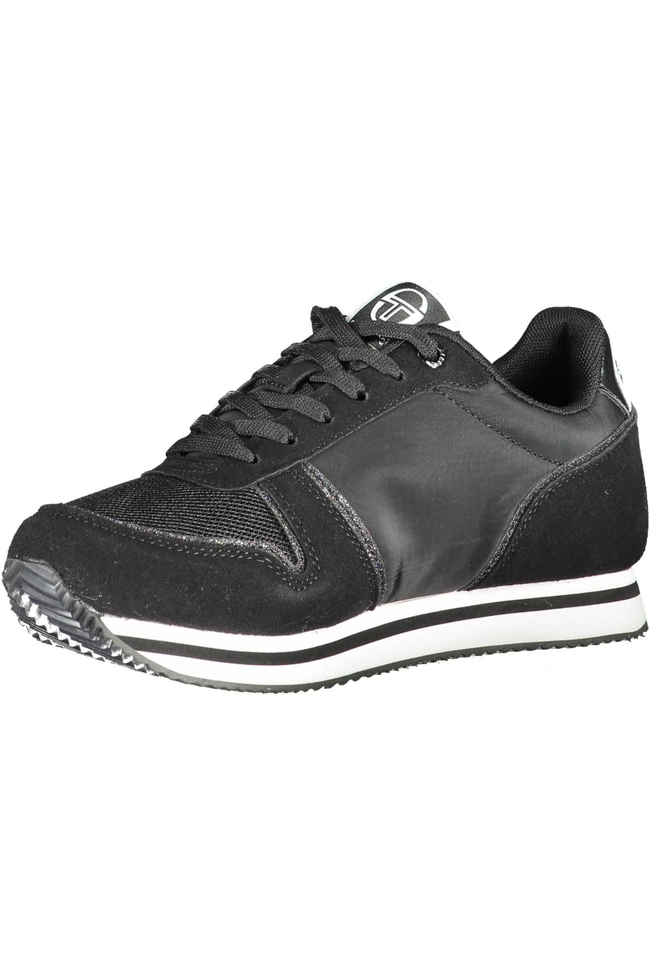 Black Polyester Women Sneaker - SEHABRANDS