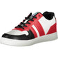 White Polyester Men Sneaker - SEHABRANDS