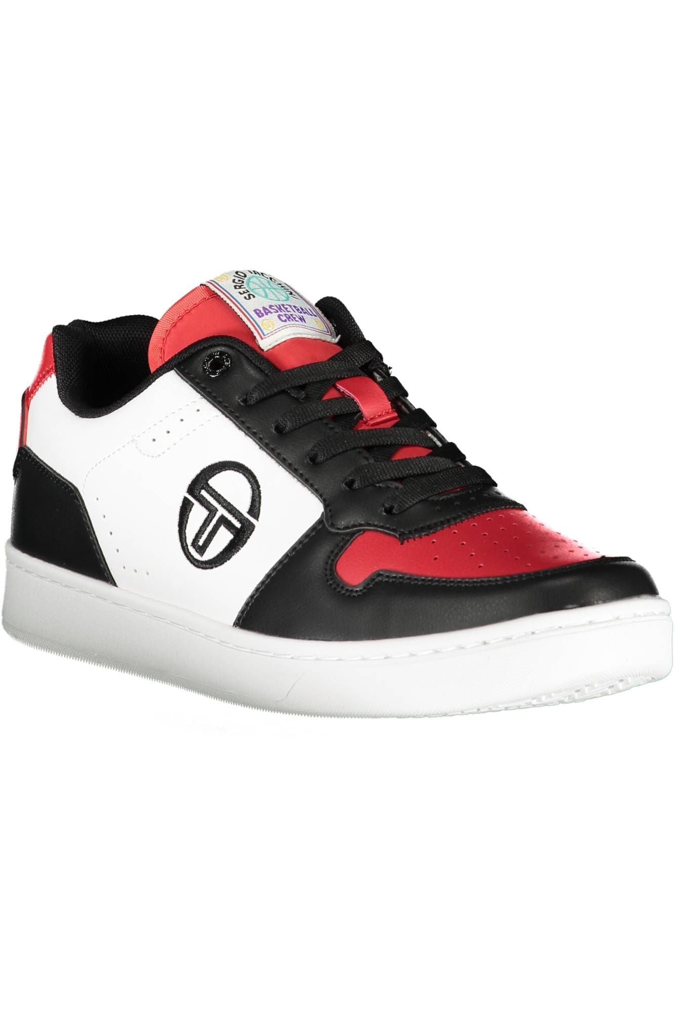 Black Polyester Men Sneaker - SEHABRANDS