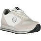 White Polyester Women Sneaker - SEHABRANDS