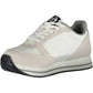 White Polyester Women Sneaker - SEHABRANDS