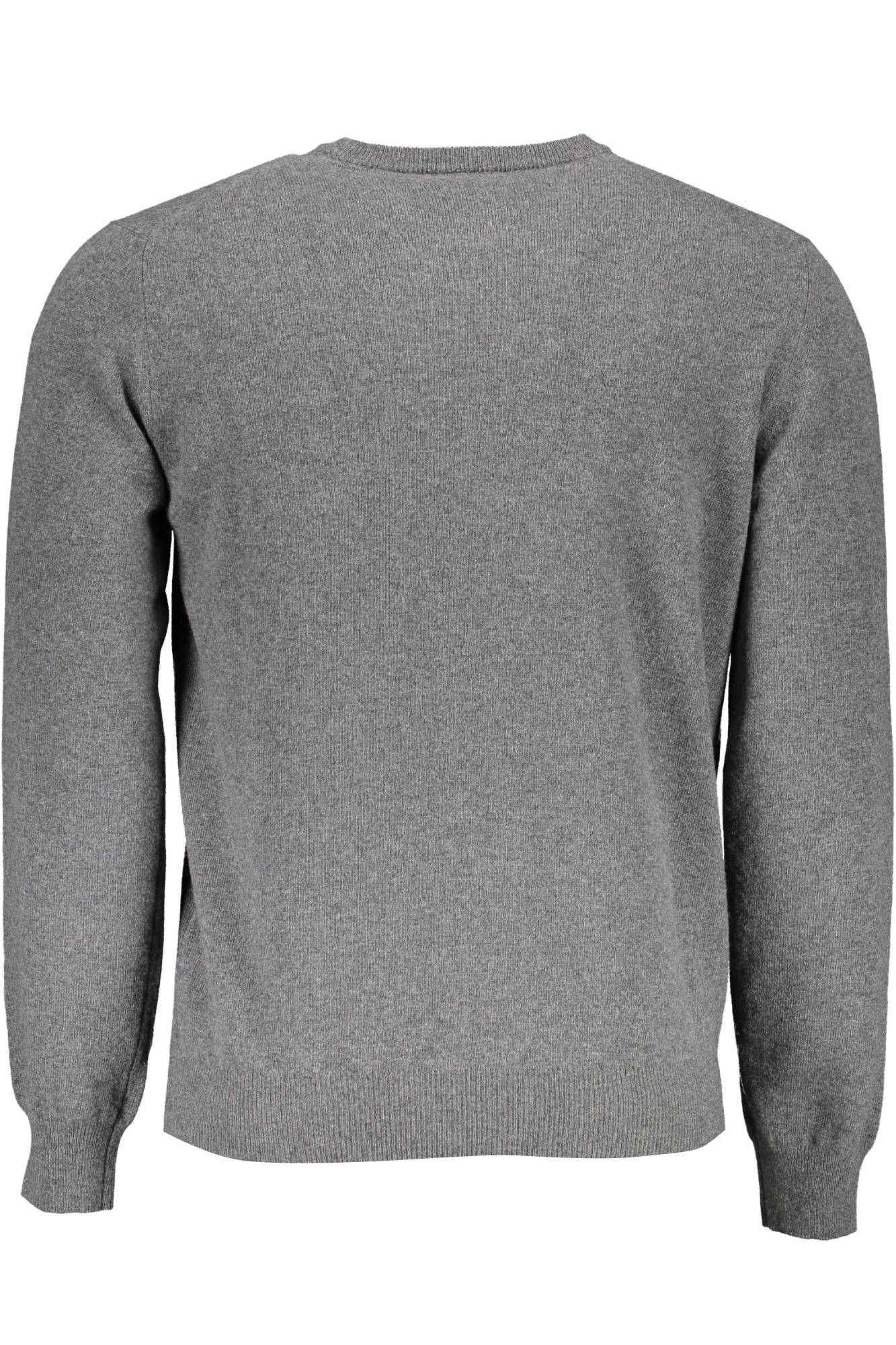 Gray Wool Men Sweater - SEHABRANDS