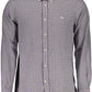 Purple Cotton Men Shirt - SEHABRANDS