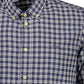 Blue Cotton Men Shirt - SEHABRANDS