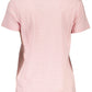 Pink Cotton Women T-Shirt - SEHABRANDS