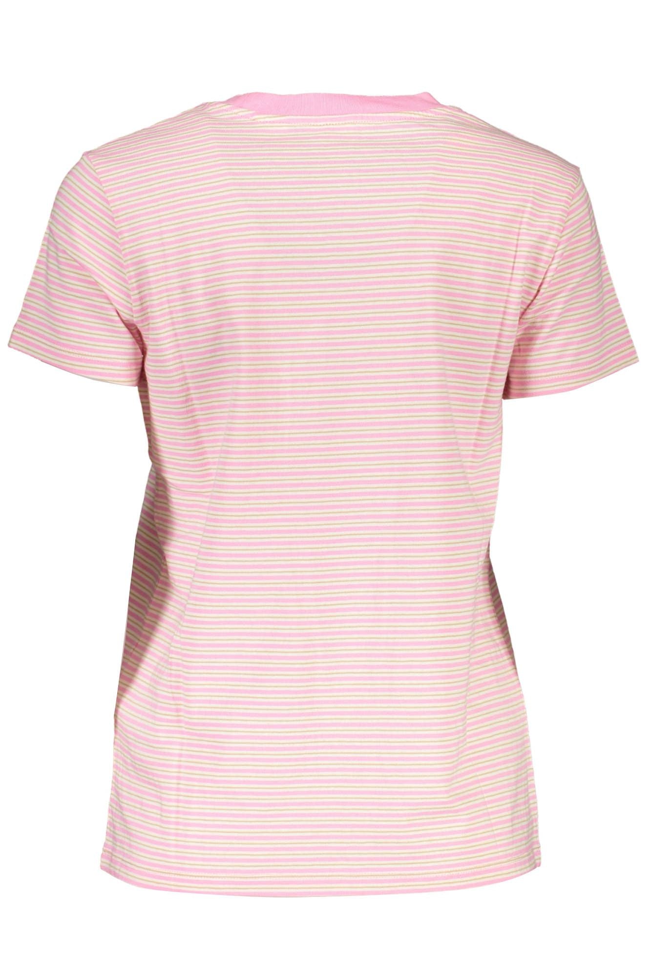 Pink Cotton Women T-Shirt - SEHABRANDS