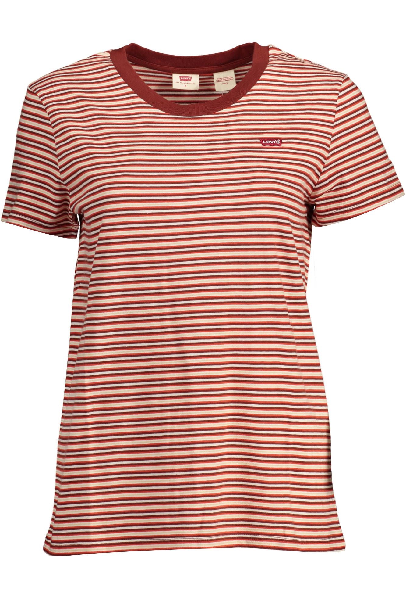 Red Cotton Women T-Shirt - SEHABRANDS