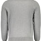 Gray Cotton Men Sweater - SEHABRANDS