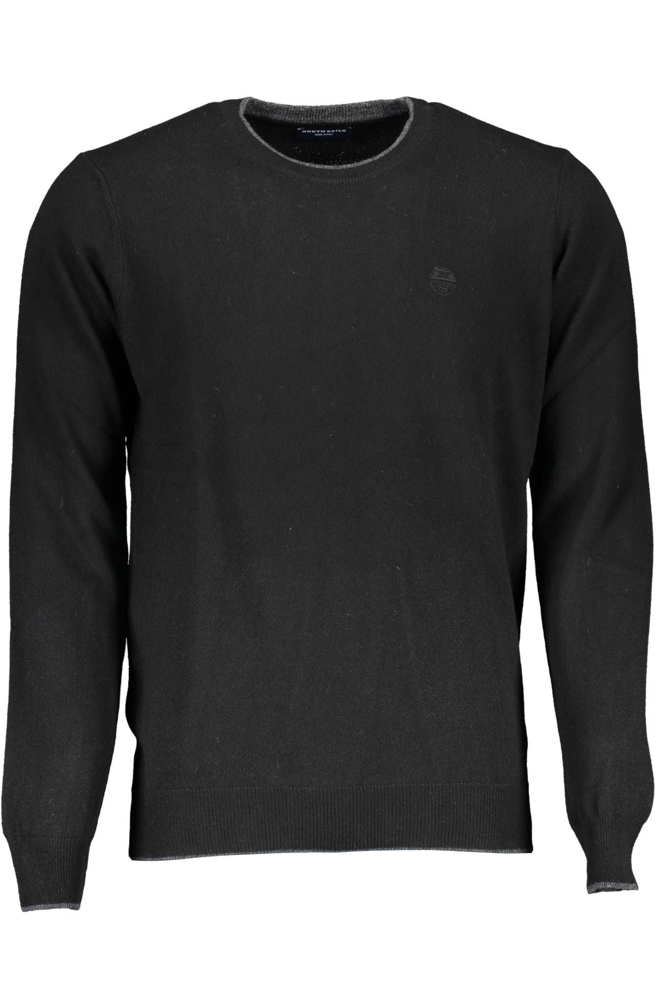 Black Polyamide Men Sweater - SEHABRANDS