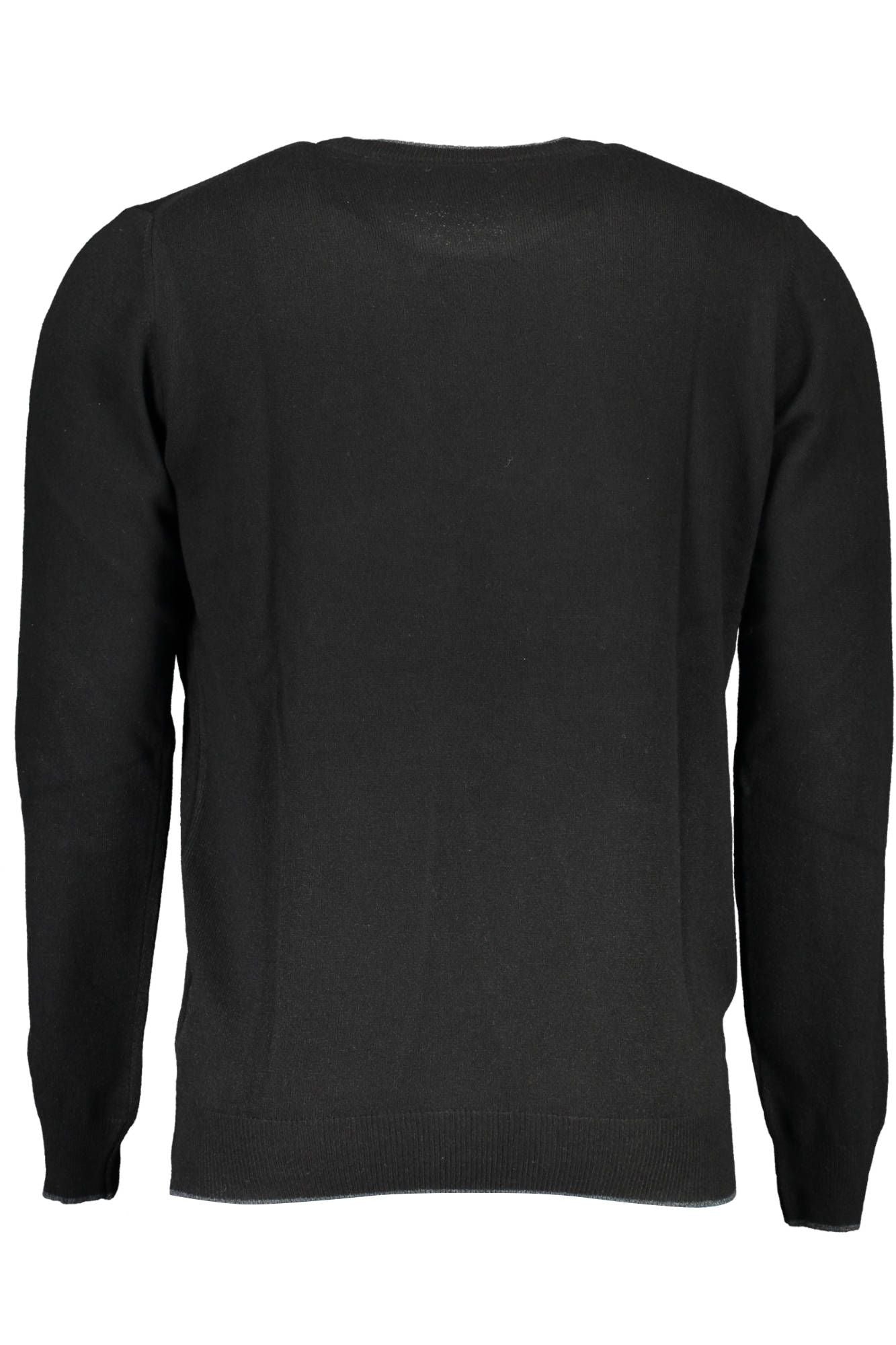 Black Polyamide Men Sweater - SEHABRANDS