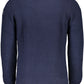 North Sails Blue Cotton Men Sweater