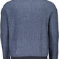 Blue Wool Men Sweater - SEHABRANDS