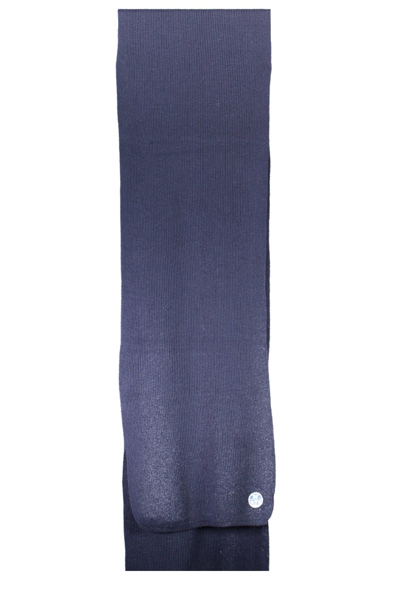 Blue Cotton Men Scarf - SEHABRANDS