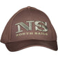 Brown Cotton Men Cap - SEHABRANDS