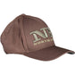 Brown Cotton Men Cap - SEHABRANDS