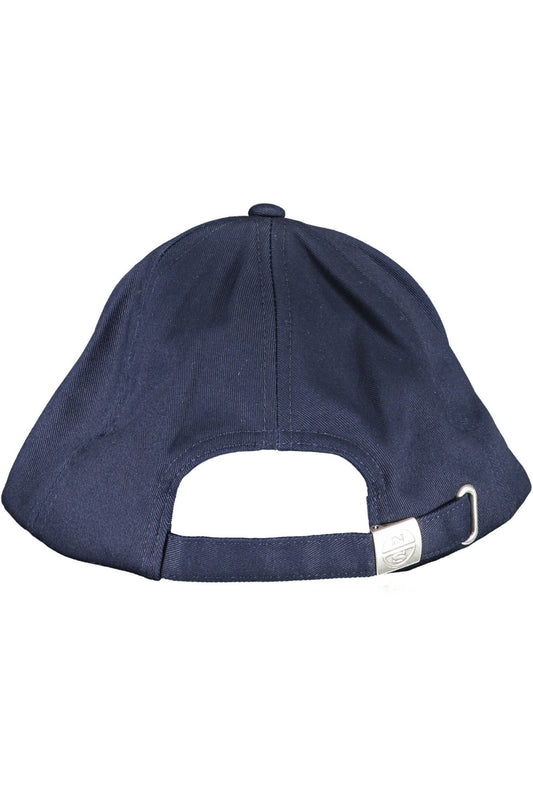 Blue Cotton Men Cap - SEHABRANDS