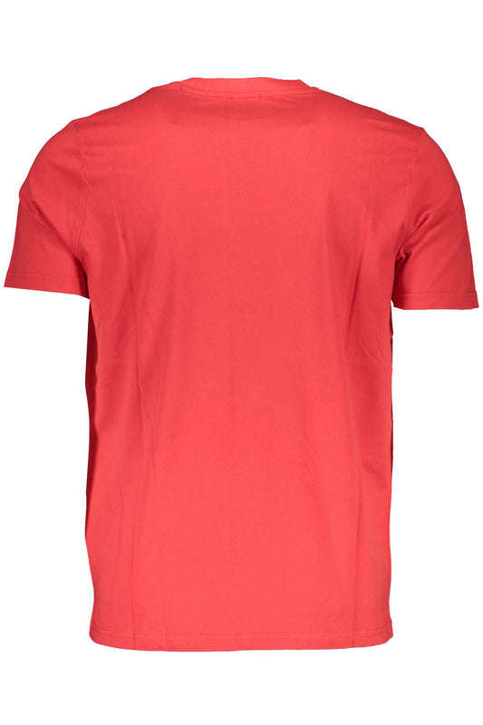 Red Cotton Men T-Shirt - SEHABRANDS