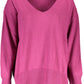 Purple Wool Women Sweater - SEHABRANDS