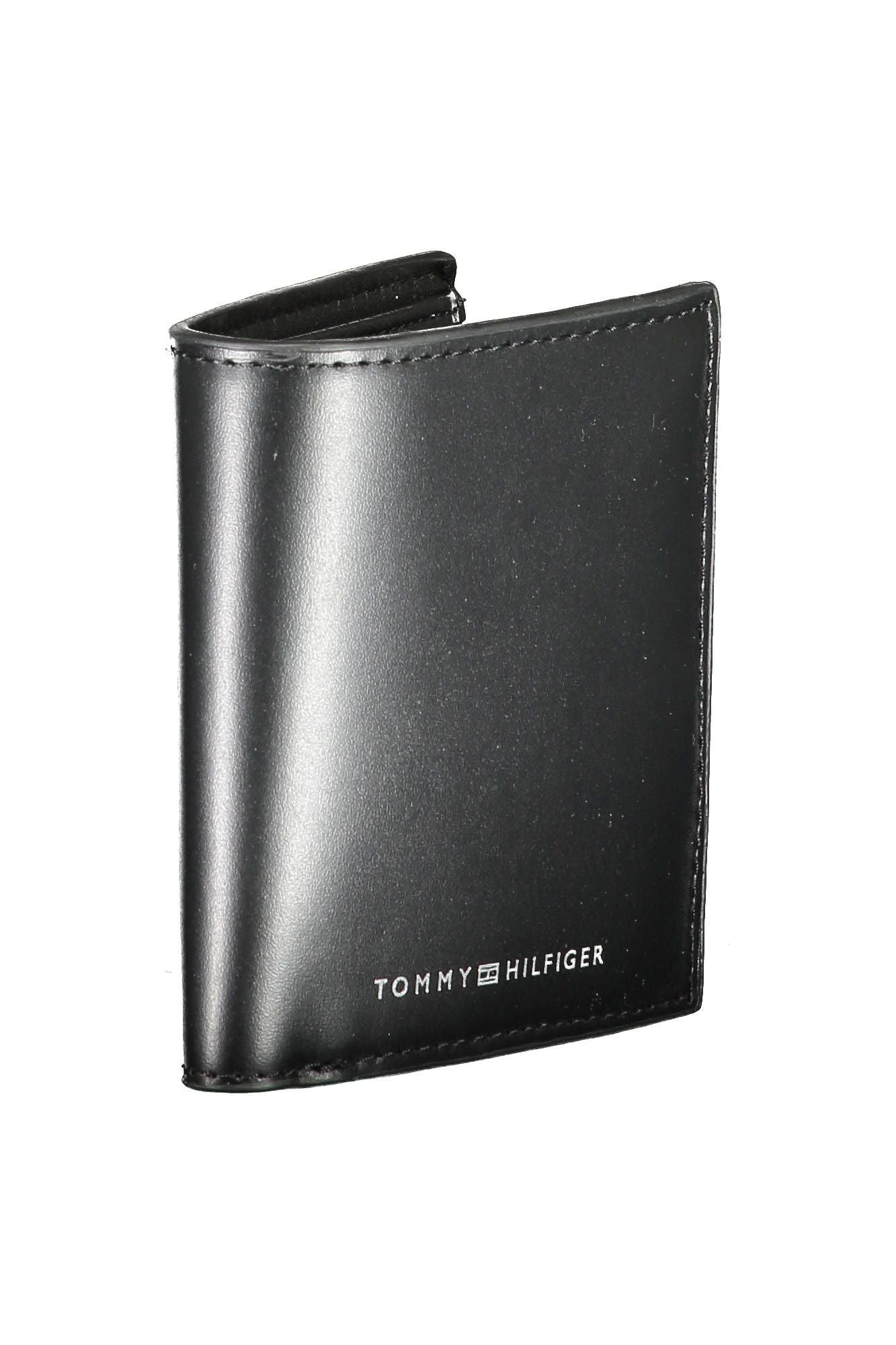 Black Leather Men Wallet - SEHABRANDS