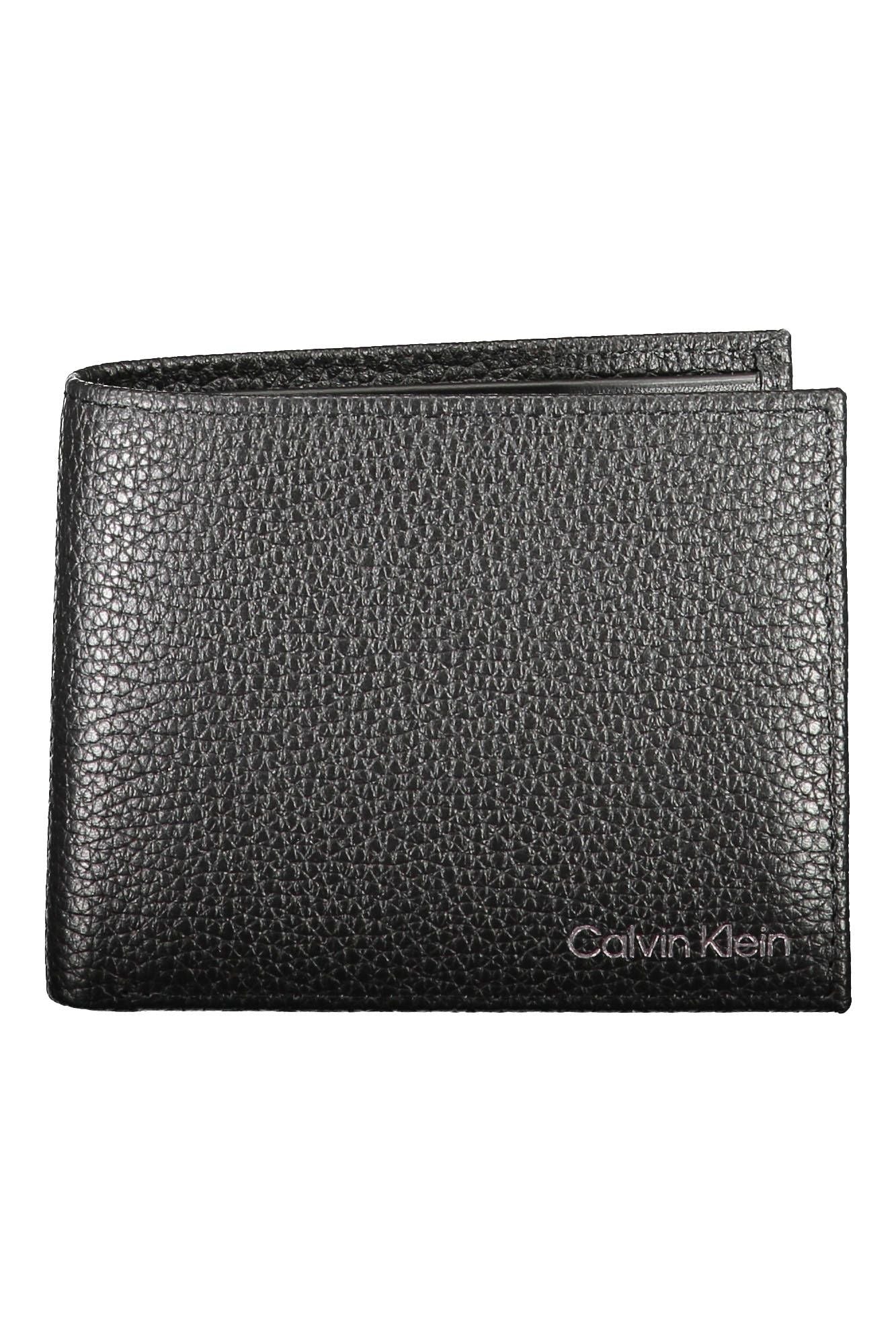 Black Leather Men Wallet - SEHABRANDS