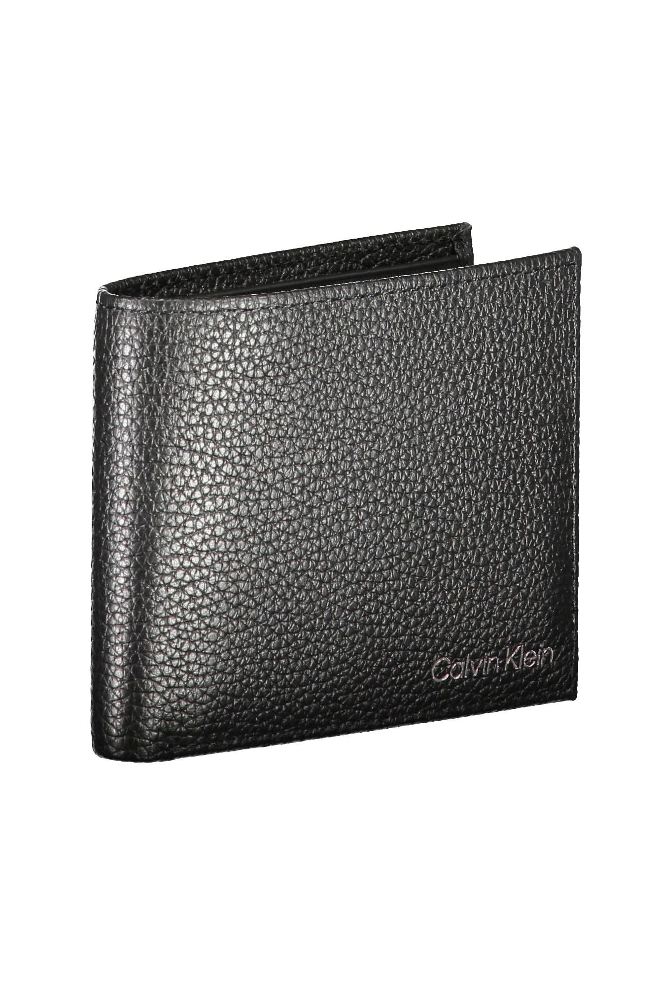 Black Leather Men Wallet - SEHABRANDS