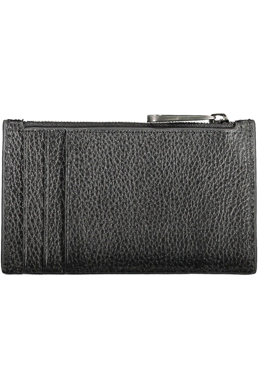 Black Leather Men Wallet - SEHABRANDS