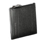 Black Leather Men Wallet - SEHABRANDS