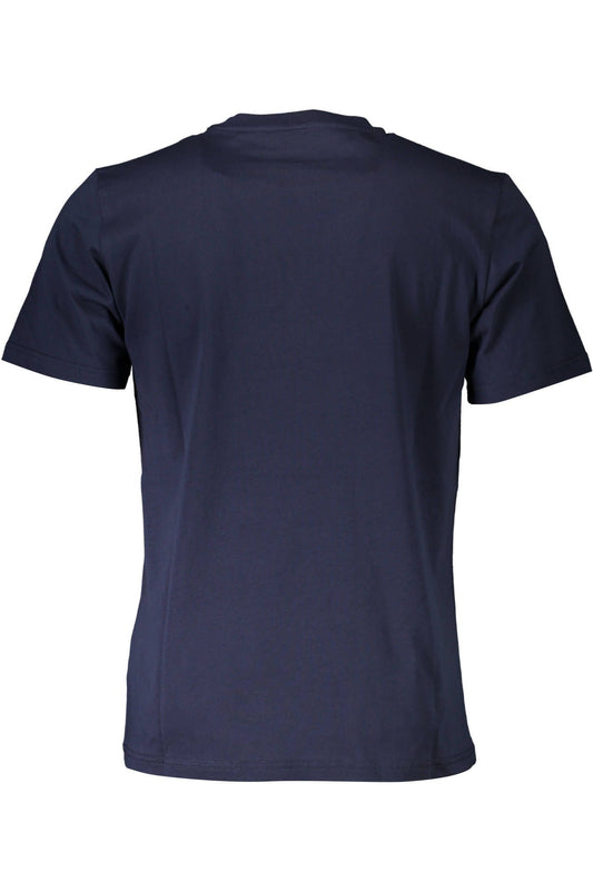 Blue Cotton Men T-Shirt - SEHABRANDS