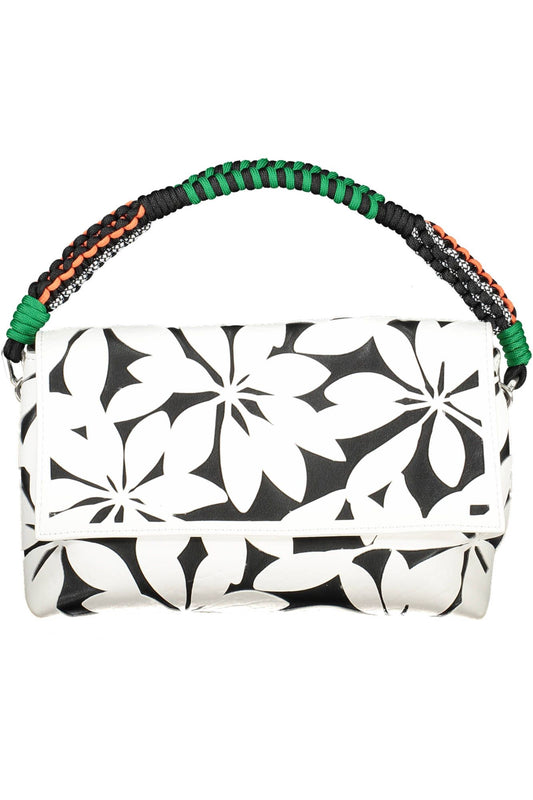 White Polyethylene Women Handbag - SEHABRANDS