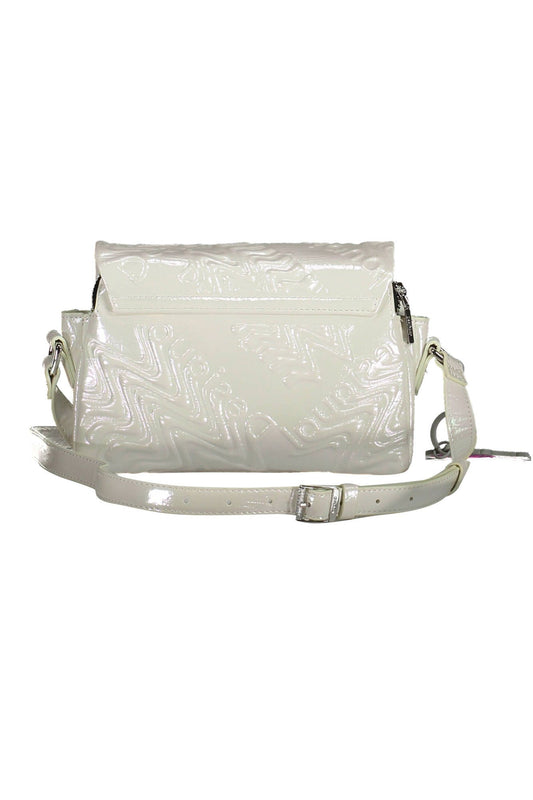 White Polyethylene Women Handbag - SEHABRANDS