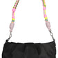 Black Polyester Women Handbag - SEHABRANDS