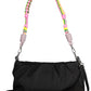 Black Polyester Women Handbag - SEHABRANDS