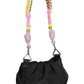 Black Polyester Women Handbag - SEHABRANDS