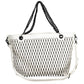 White Polyethylene Women Handbag - SEHABRANDS