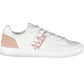 White Leather Women Sneaker - SEHABRANDS