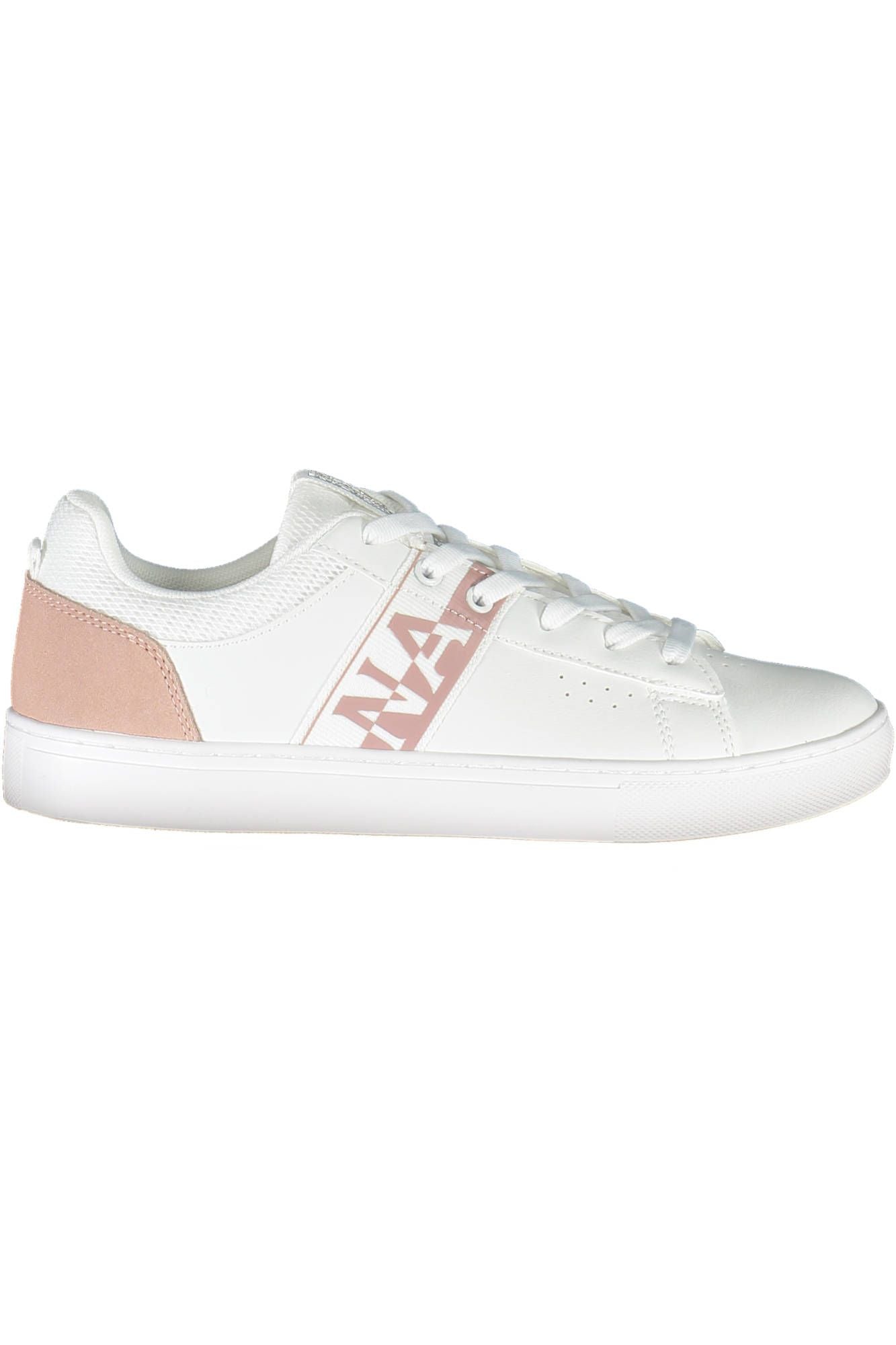 White Leather Women Sneaker - SEHABRANDS