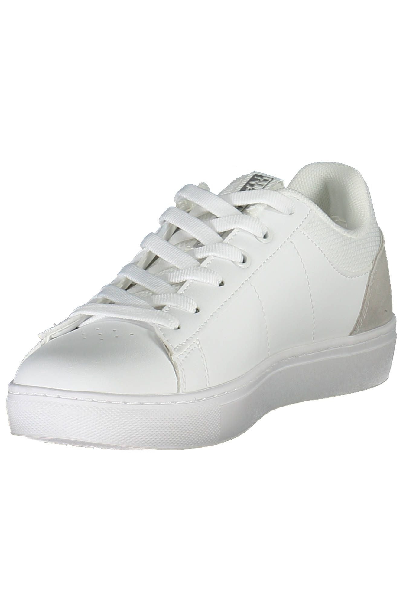 White Leather Women Sneaker - SEHABRANDS