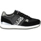 Black Polyester Women Sneaker - SEHABRANDS