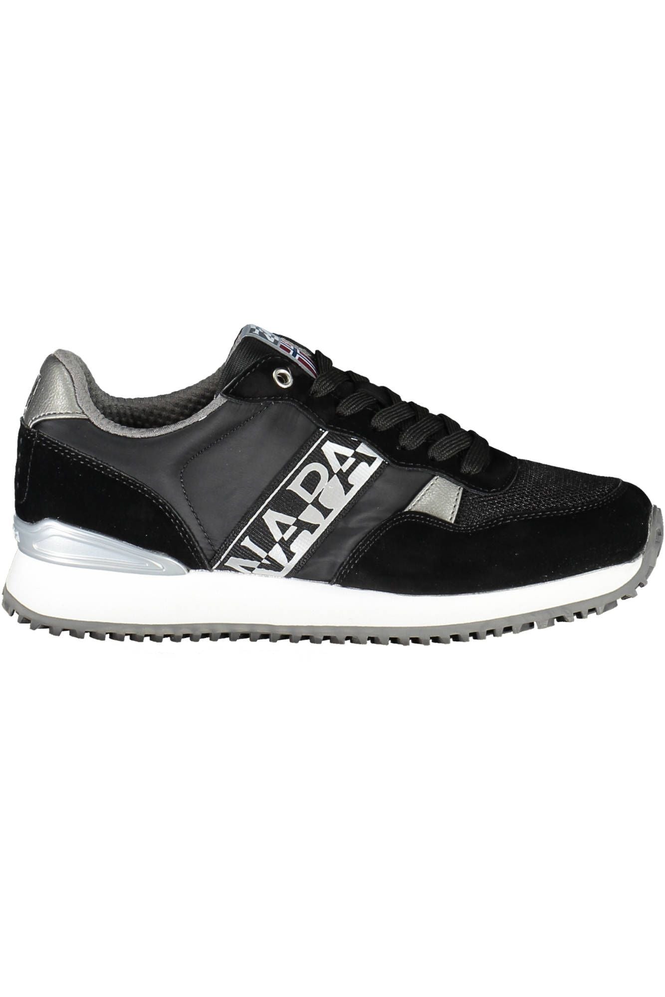 Black Polyester Women Sneaker - SEHABRANDS