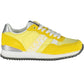 Yellow Polyester Women Sneaker - SEHABRANDS