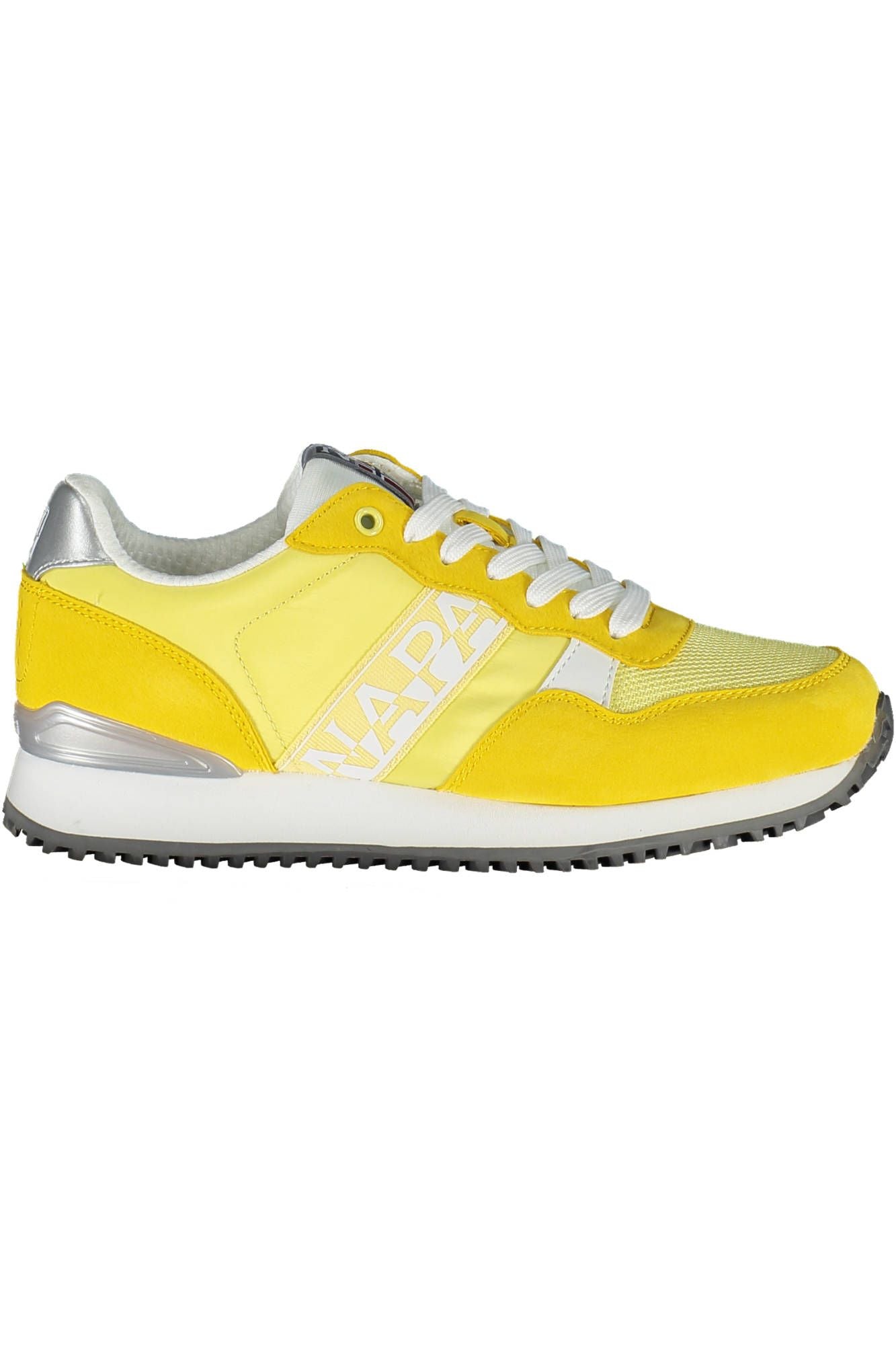 Yellow Polyester Women Sneaker - SEHABRANDS