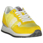 Yellow Polyester Women Sneaker - SEHABRANDS