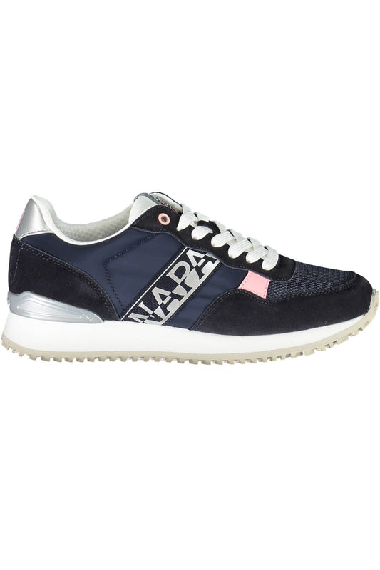 Blue Polyester Women Sneaker - SEHABRANDS