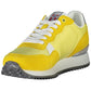 Yellow Polyester Women Sneaker - SEHABRANDS