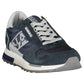 Blue Polyester Men Sneaker - SEHABRANDS