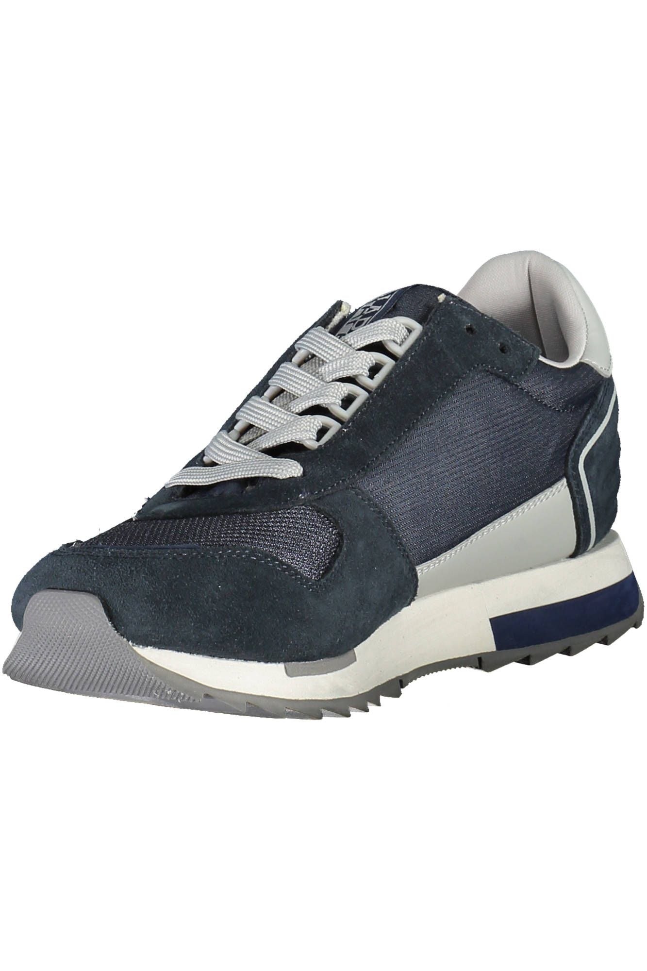 Blue Polyester Men Sneaker - SEHABRANDS