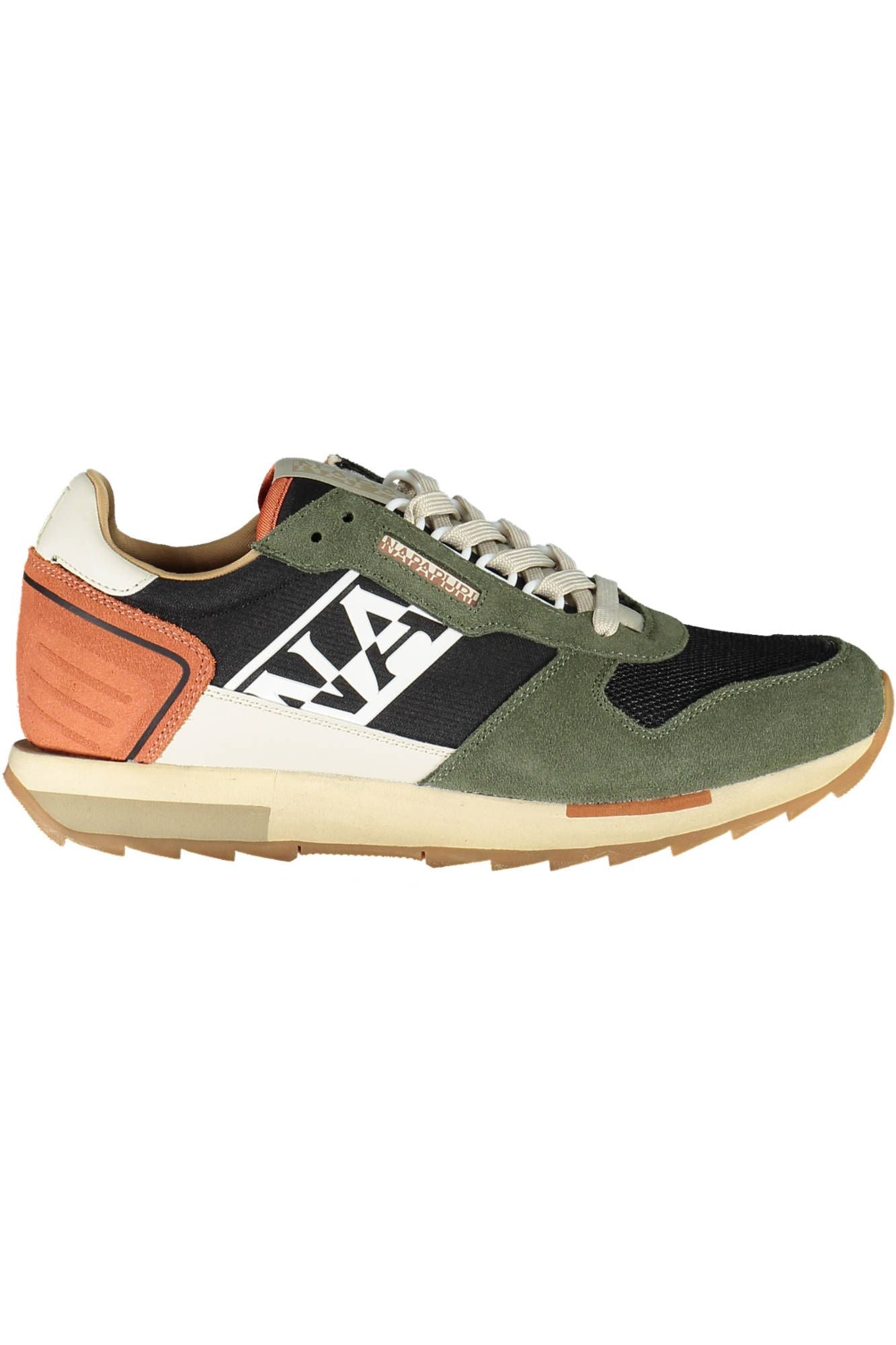 Green Polyethylene Men Sneaker - SEHABRANDS