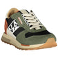 Green Polyethylene Men Sneaker - SEHABRANDS