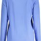 Light Blue Viscose Women Sweater - SEHABRANDS